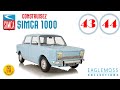 Simca 1000 chelle 18  eaglemoss collections  fascicule 4344