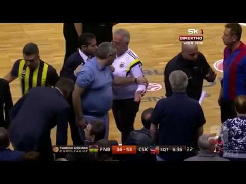 Aziz Yıldırım Sahaya Girdi   Fenerbahçe CSKA Moskova