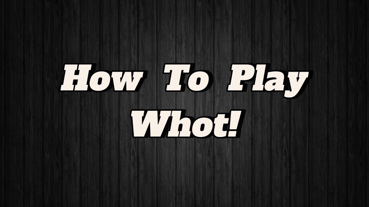 How to Play Whot Card Game: Easy Rules & Tips! #howtoplay # ...