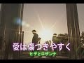 (カラオケ) 愛は傷つきやすく / ヒデとロザンナ