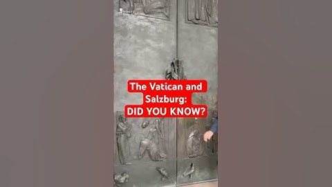 History of Salzburg Cathedral: The Bronze Door by Giacomo Manzù