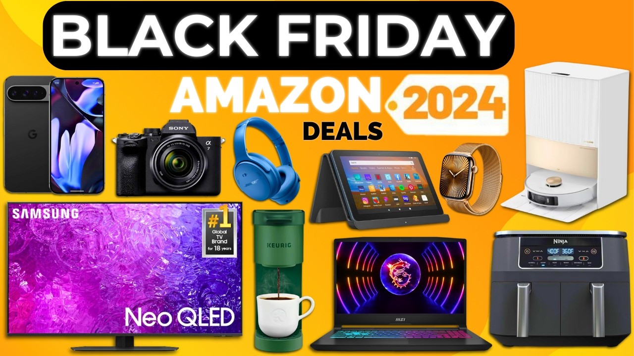 Black Friday 2024 Top 30 Amazon Deals - #BlackFridayDeals - YouTube