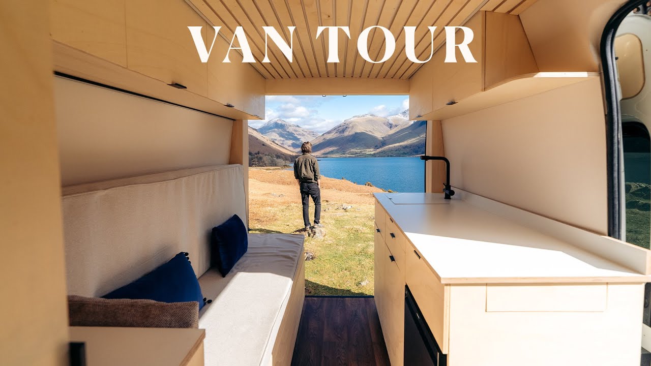 My Dream DIY Camper Van Tour – It’s Perfect!