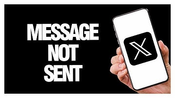 How To Fix X Twitter App Message Not Sent | Final Solution