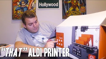 Unboxing & Set-Up: Cocoon Create 3D Printer Touch (2017 Aldi Printer)