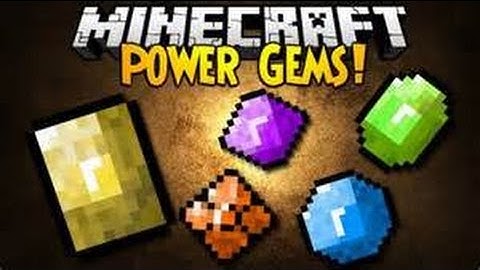 POWER GEMS MOD - All New Power Gems  - Mod Showcase