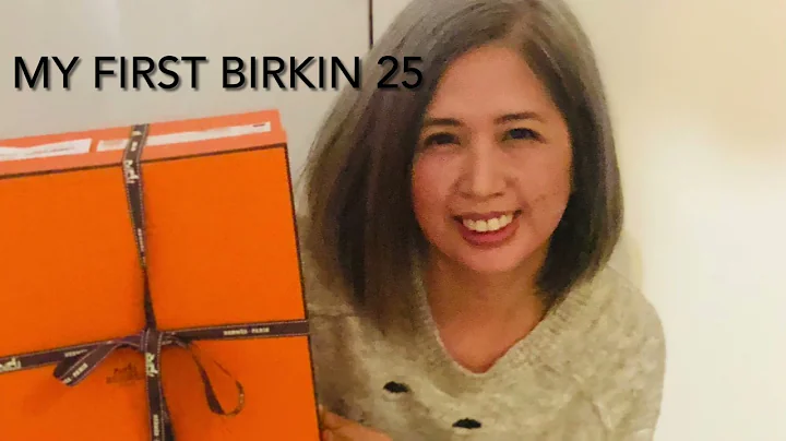 HERMES Unboxing Reveal. My First Hermes Birkin 25