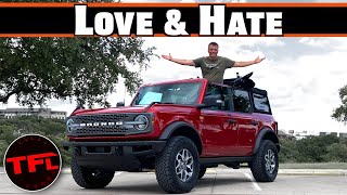I Explore The New 2021 Ford Bronco's Best, Weirdest, \& Worst Features | Bronco Week Ep.3