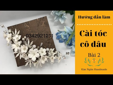 Video: Cách Làm Hoa Cài Tóc