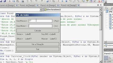 Visual Basic 2008 - Indice de Massa corporal.avi