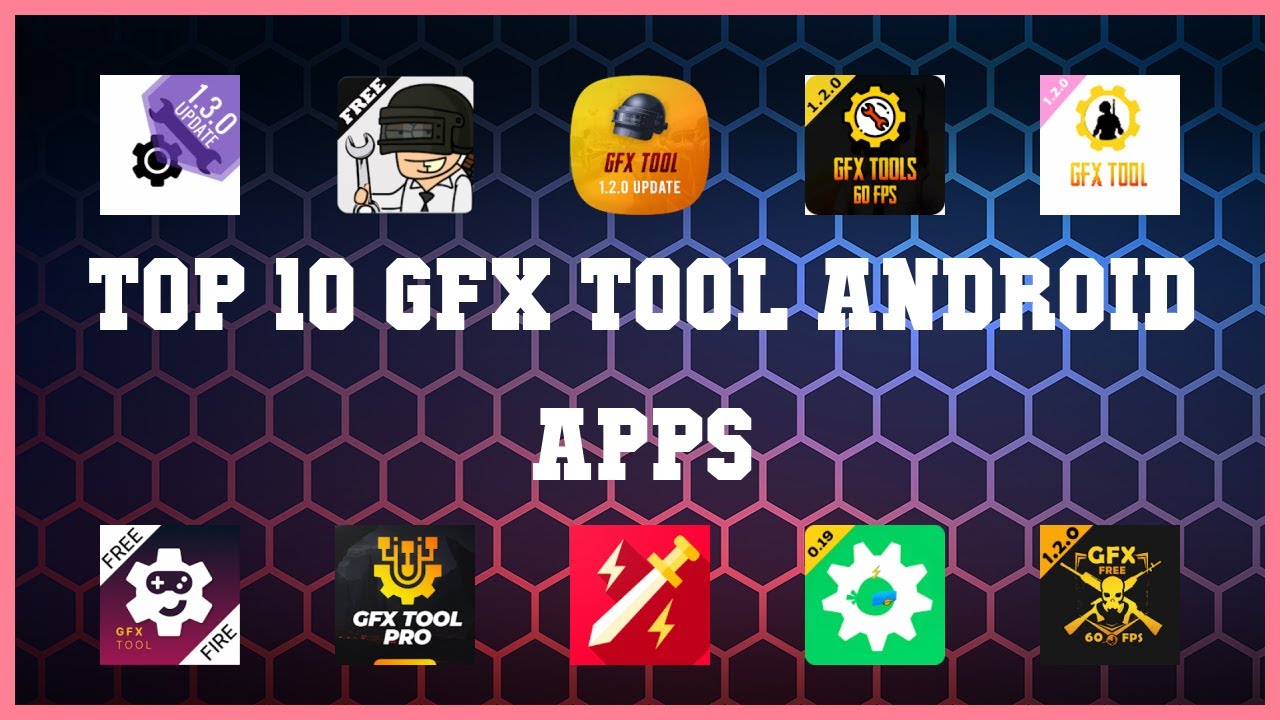 GFX Tool Pro, Apps