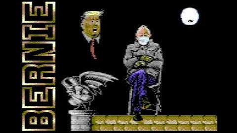 C64 One File Demo:Berniemania by Pretzel Logic! 24 January 2021!