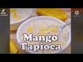 Quick and easy  mango tapioca