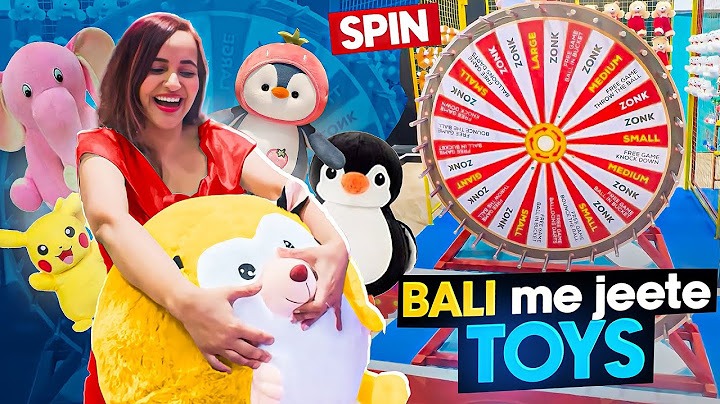 Bali me JEETE Giant PRIZES for ASHER