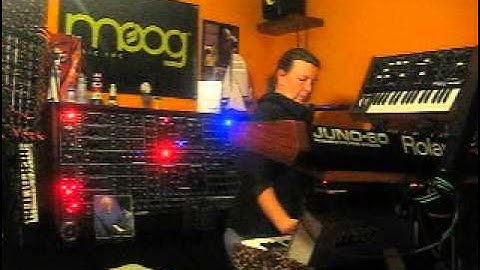 GRP A 8, Mini Moog & friends go analogue music...a la Tangerine Dream...or Schulze