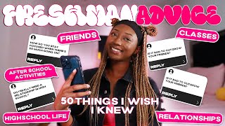 FRESHMAN ADVICE | BACK TO SCHOOL ADVICE | THE ULTIMATE GUIDE TO HIGH SCHOOL