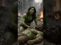 god help hulk and fight red hulk #avengers #jesus #demon