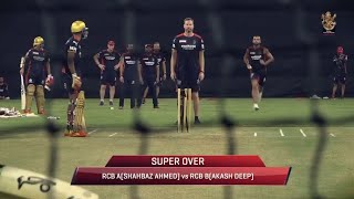Super Over ( RCB Practice ) Navdeep Saini vs Aksh Deep Full Super Over | Royal challengers Bangalore