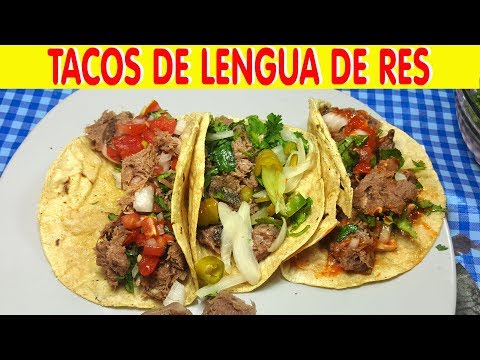 BEEF TONGUE TACOS RECIPE