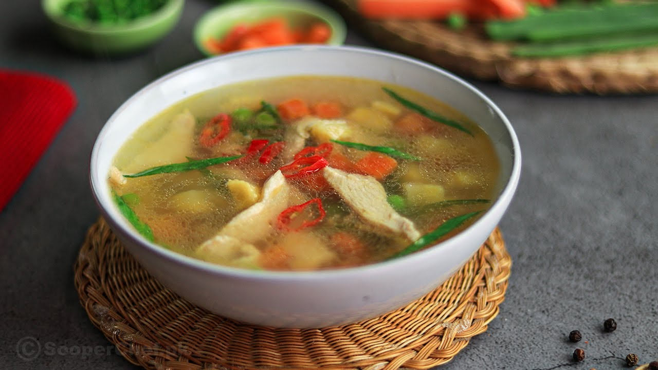 Clear Chicken Soup Recipe By SooperChef