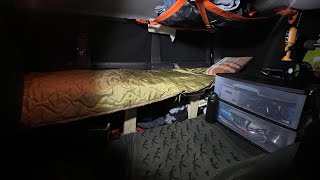 2001 Jeep Cherokee Camper FULL TOUR - Living In a Jeep XJ