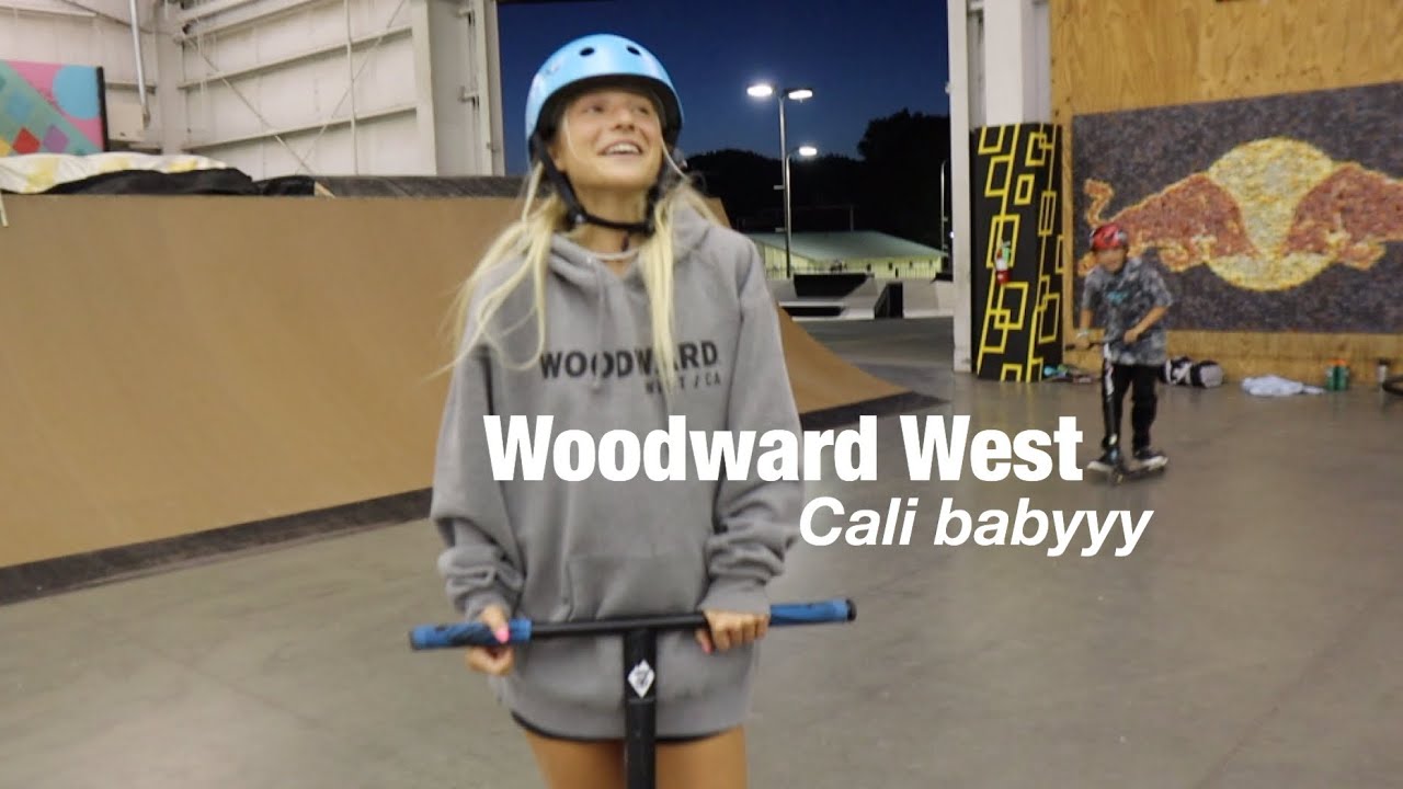 I WENT TO WOODWARD WEST🛴🛹💛🤸🏼‍♀️ YouTube