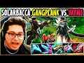 Solarbacca gangplank vs vayne top euw challenger  patch 147