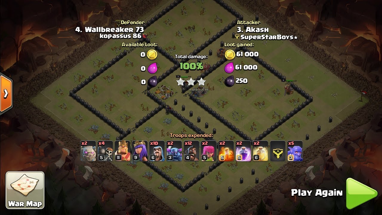 Best th9 GoBoHo attack strategy !