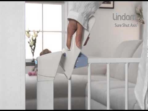lindam travel stair gate how to open