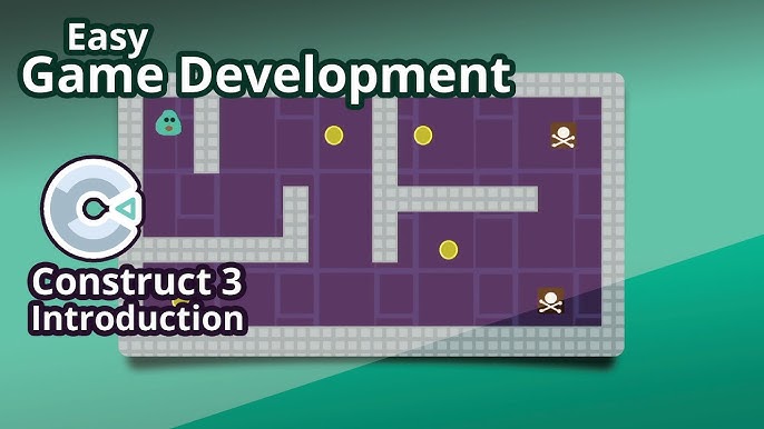 How to MAKE A VIDEO GAME without coding - 2D Platformer - Construct 3  Tutorial For Beginners PART 1 