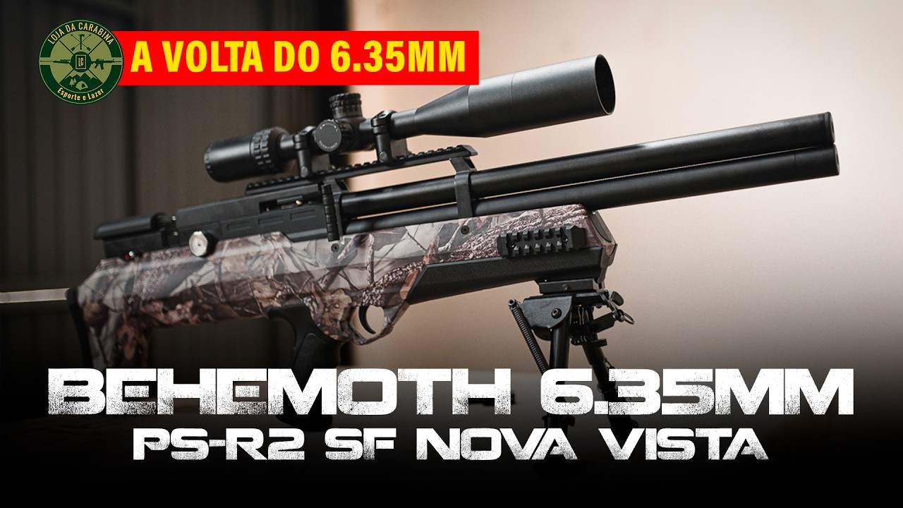 PCP Behemoth 6.35mm PS-R2 SF da Nova Vista - MONSTRA!