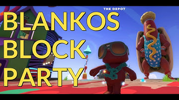 BLANKOS Block Party! NFT Blockchain Game! [1st Hour Gameplay]
