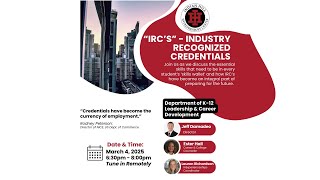 Industry Recognized Credentials