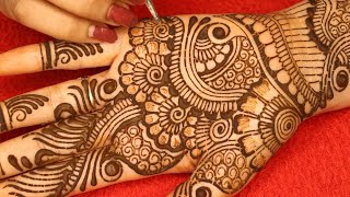 सावन/राखी स्पेशल अरेबिक मेहँदी डिजाइन||@Sakshiartofmehndi||Simple Easy Arebic Henna Mehndi Designs