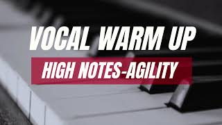 Easy Vocal Warm-Up for High Notes & Vocal Agility (follow Along)