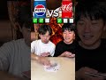 Coca-Cola vs. Pepsi: The Ultimate 0.1-Second Reflex Duel !! #challenge #funny #cocacola
