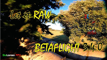BETAFLIGHT 3.4.0 - Let it raw | uncut | FPV FREESTYLE