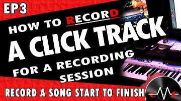 How to Make a Click Track for a Recording Session in a Home Recording Studio MOTU Digital Performer