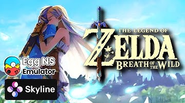 The Legend Of Zelda: BOTW Gameplay Egg NS Emulator VS Skyline Emulator | Poco X3 Pro