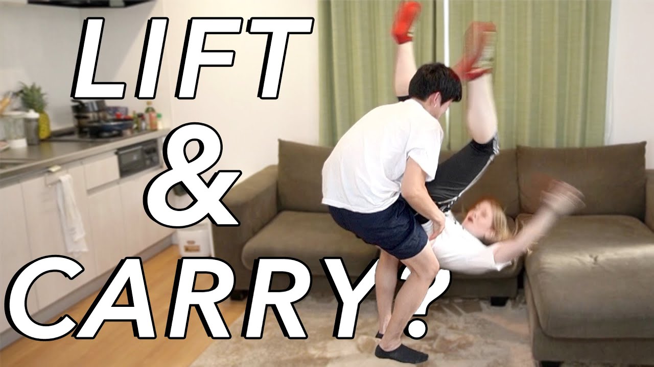Couples Lift & Carry Challenge (Don't Try This at Home!!)