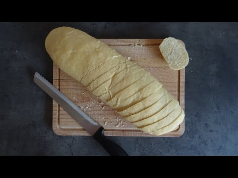 Buttery soft french batard bread recipe (with secret ingredience)