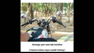 Karna su sayang versi jawa