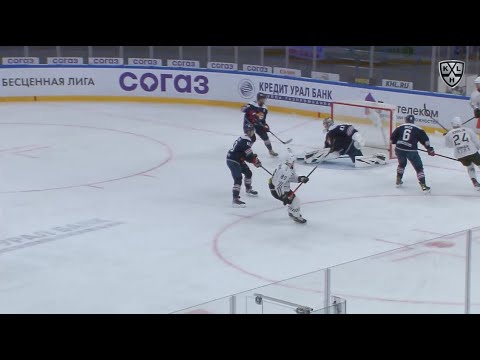 Karpukhin with his first goal of the season