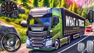 Trailer Truck Car Transporter Driving - Cargo Delivery Truck Parking Simulator - Android GamePlay #7 screenshot 5