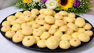 The method for making soft and melt-in-the-mouth Ghraybeh cookies / 10-minute Ghraybeh screenshot 3