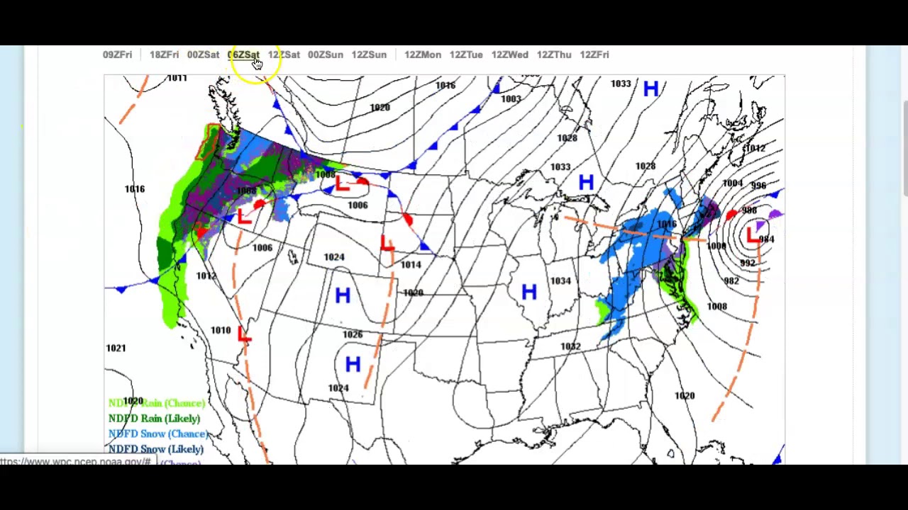Rain And Snow Showers Through Tonight, Weekend Looks Alright - YouTube