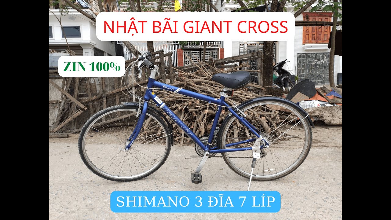 (đã bán) Xe đạp Nhật bãi Giant Cross, zin 100% - 0366 003 588