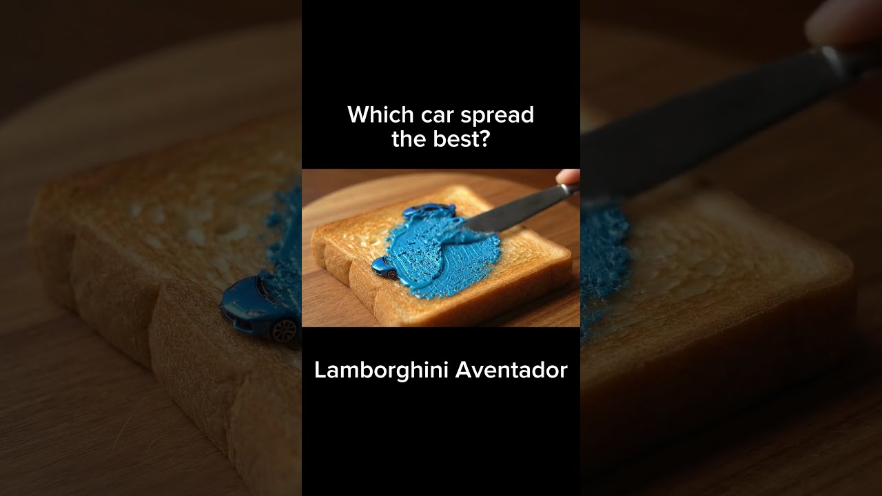 AI ASMR Spreading Cars On Toast Ai Asmrrelaxation Relaxing Asmr Aiasmr Aifruitcutting