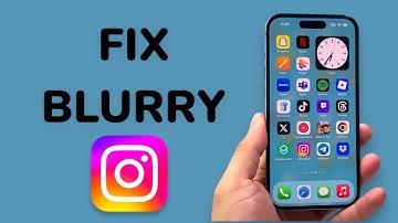 How To Fix Blurry Photos / Stories / Reels On Instagram