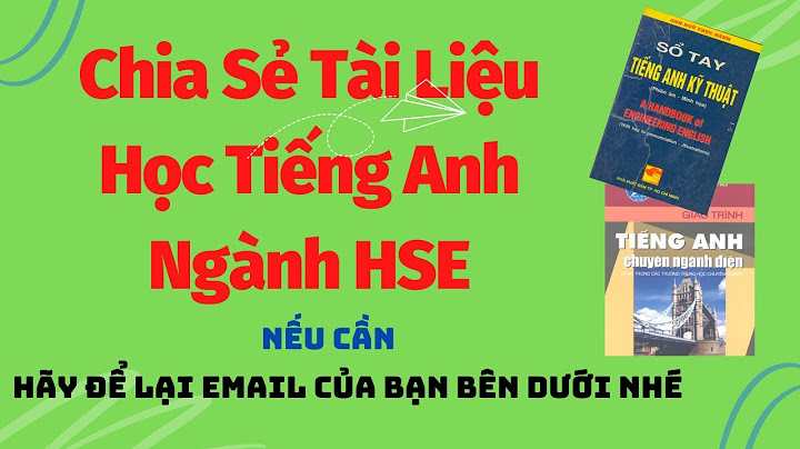 Đăng kí học phần tiếng anh chuyên môn là gì